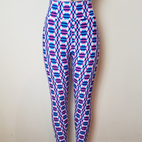 LuLaRoe Pants - LULAROE Colorful Print Leggings E85